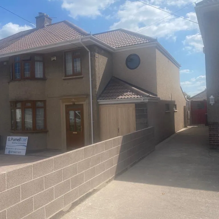 Double Storey Extension with Garden Room and Interior Alterations - finished extension